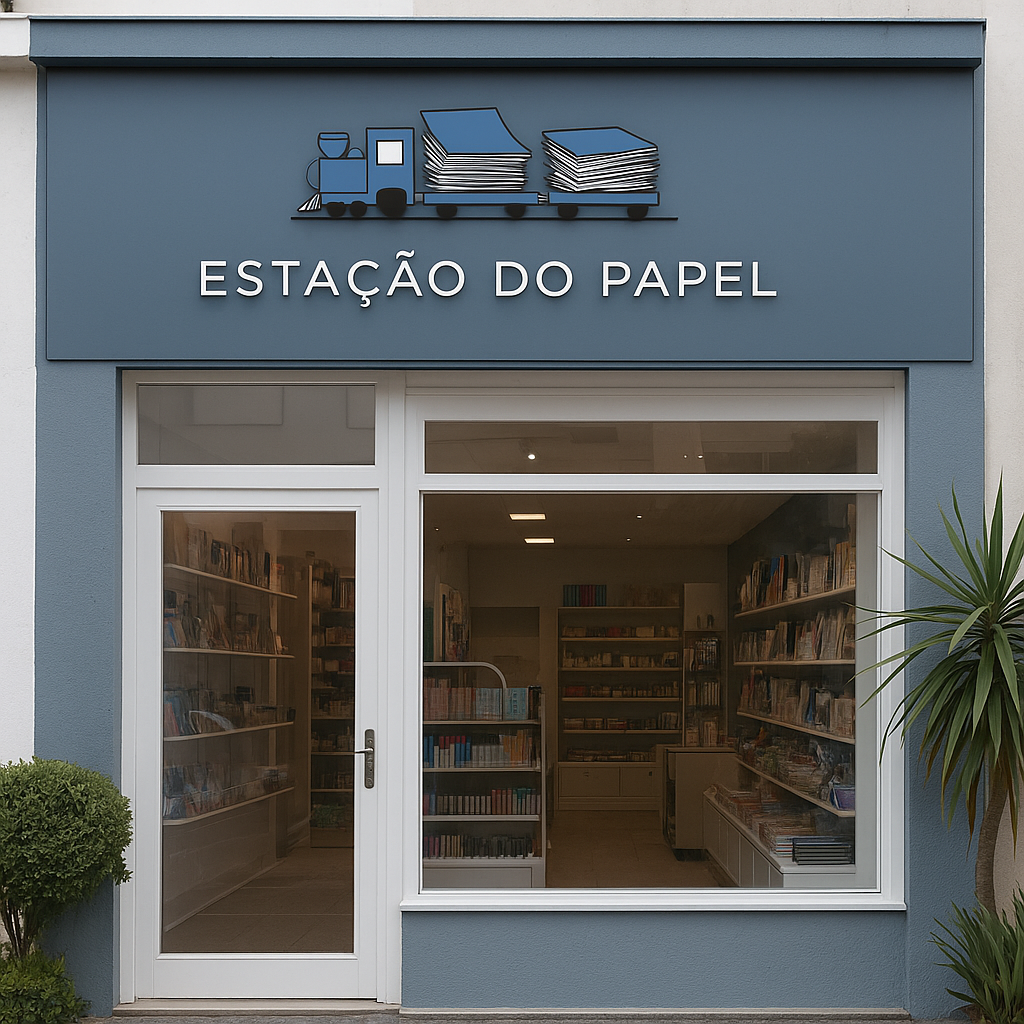 Fachada da Estação do Papel